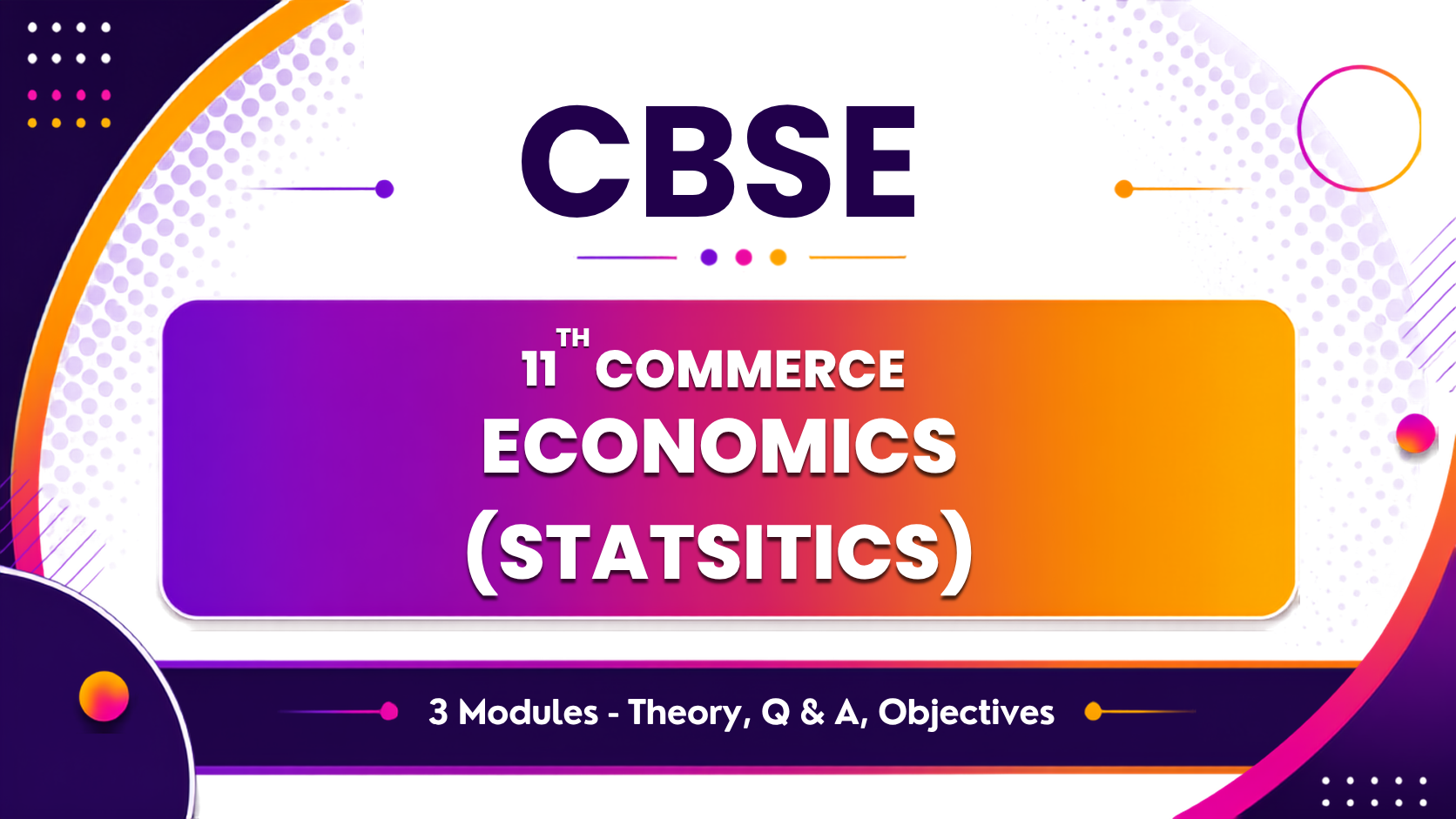 Economics - STATISTICS
